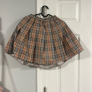 Plaid skirt